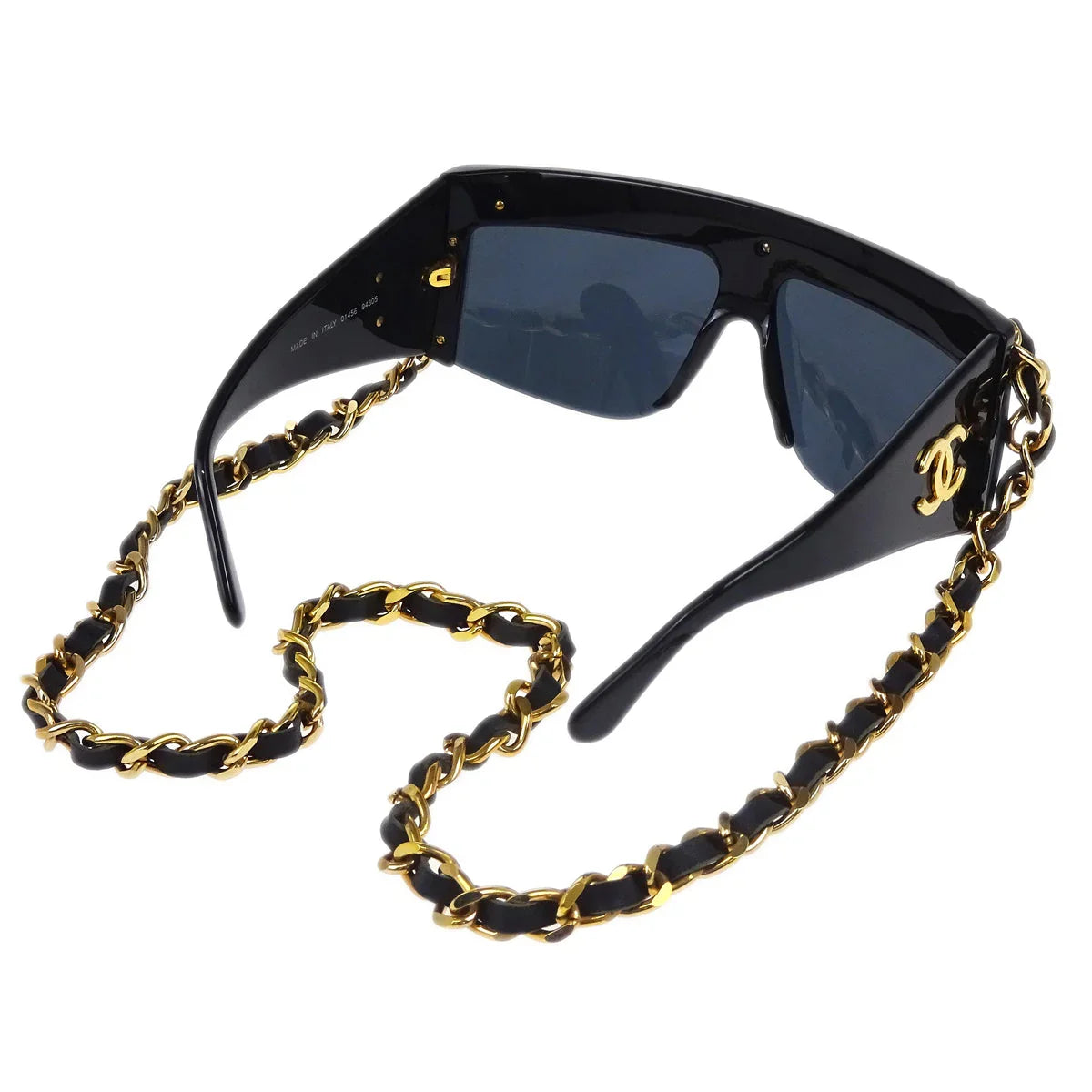 Chanel Sunglasses Eyewear Black Small Good