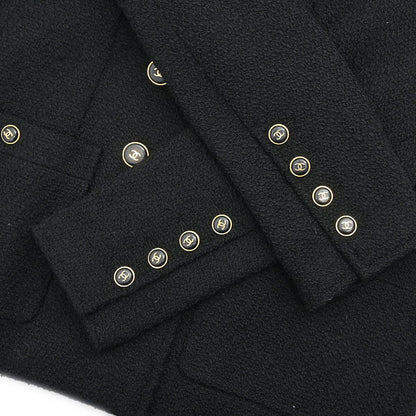 Chanel 1995 Double Breasted Jacket Black #40