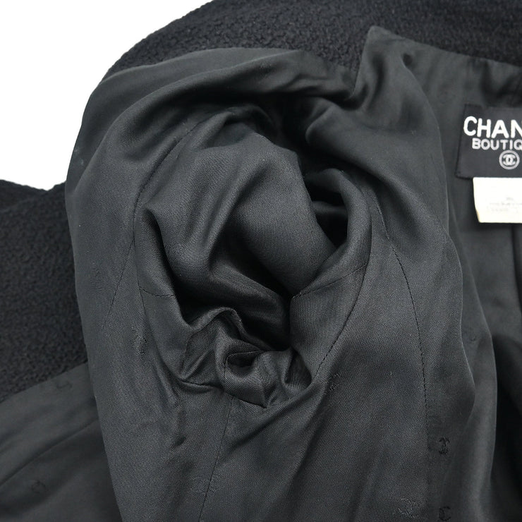 Chanel 1995 Double Breasted Jacket Black #40