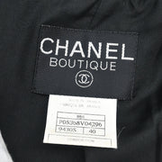 Chanel 1995 Double Breasted Jacket Black #40