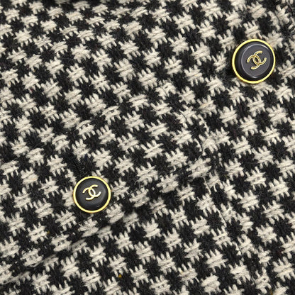 Chanel 1995 Single Breasted Jacket Brown #38