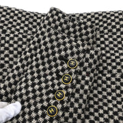 Chanel 1995 Single Breasted Jacket Brown #38