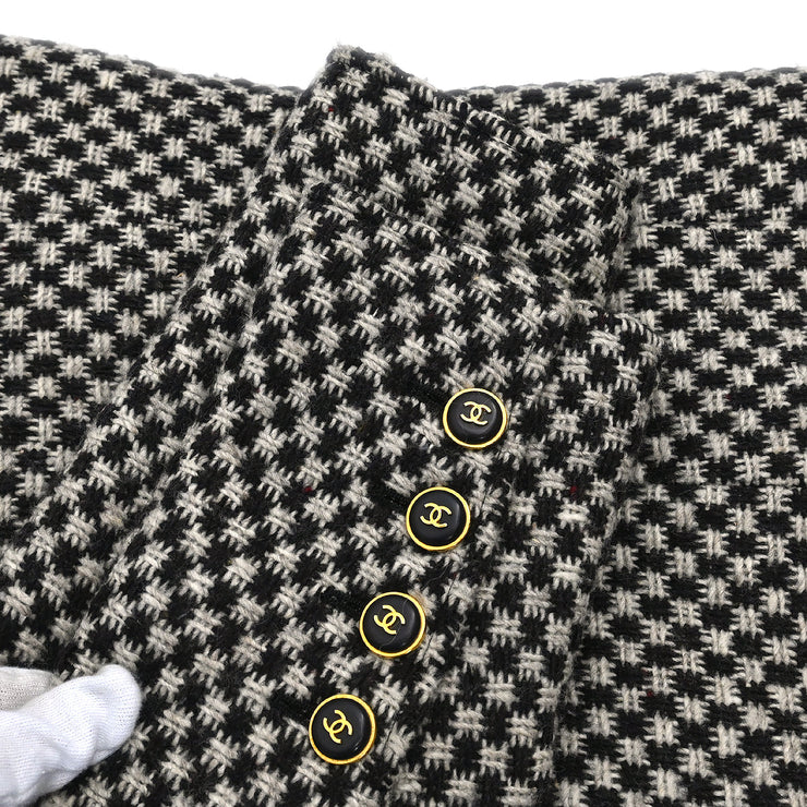 Chanel 1995 Single Breasted Jacket Brown #38