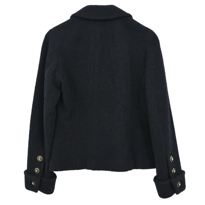 Chanel 1995 Double Breasted Jacket Black #34