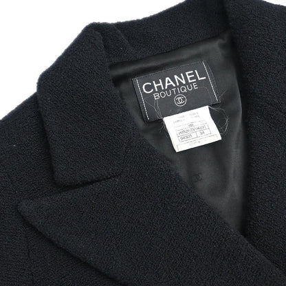 Chanel 1995 Double Breasted Jacket Black #34