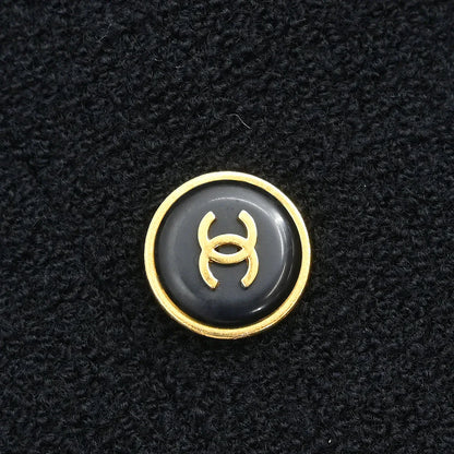 Chanel 1995 Double Breasted Jacket Black #34