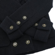Chanel 1995 Double Breasted Jacket Black #34