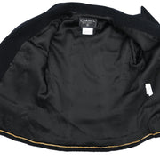 Chanel 1995 Double Breasted Jacket Black #34