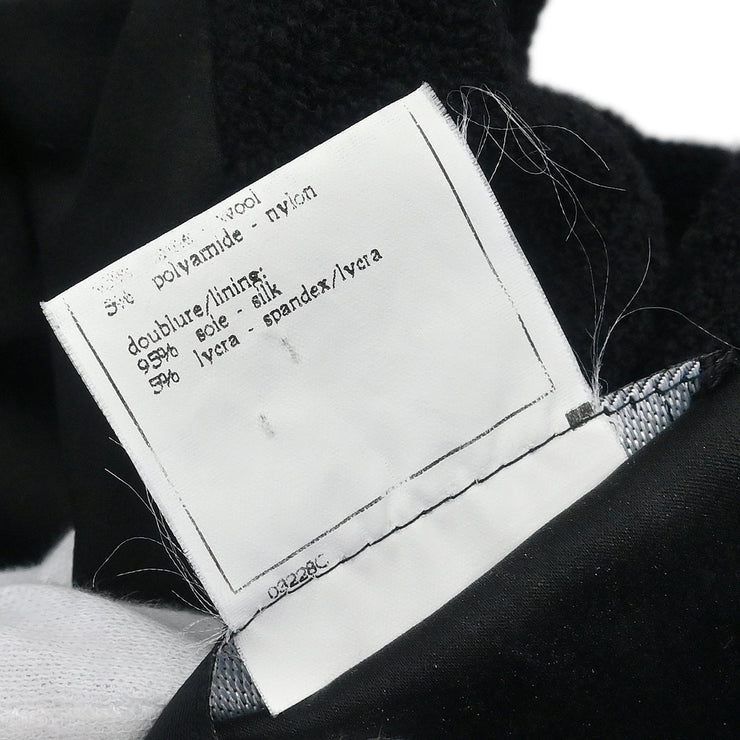Chanel 1995 Double Breasted Jacket Black #34