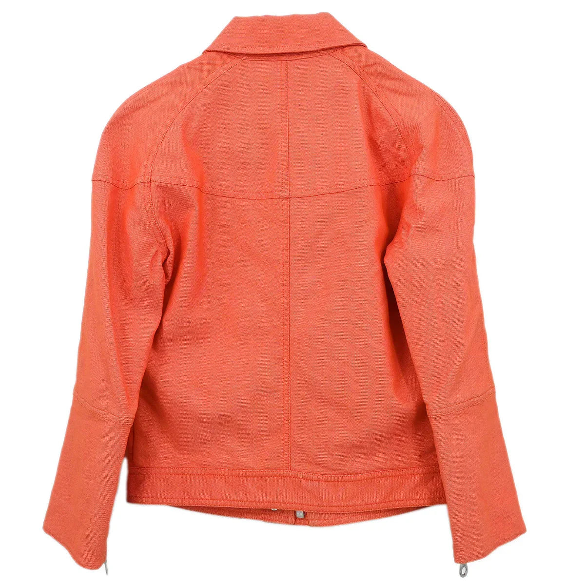 Chanel 2002 Sport Line Zip Up Jacket Orange #38
