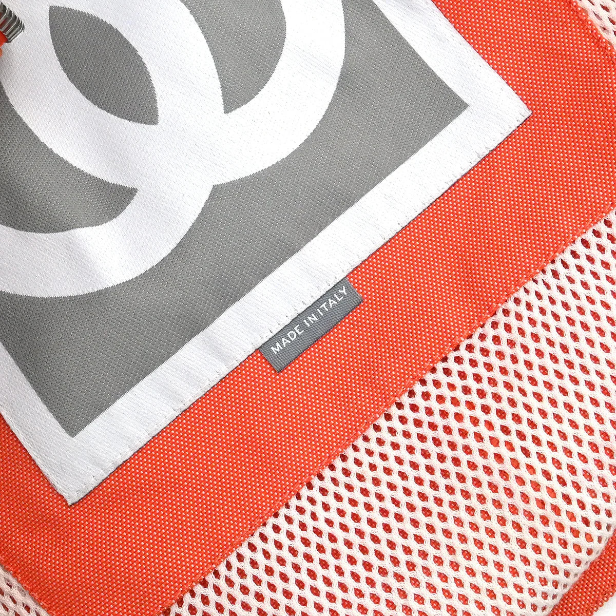 Chanel 2002 Sport Line Zip Up Jacket Orange #38