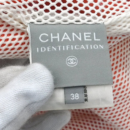 Chanel 2002 Sport Line Zip Up Jacket Orange #38