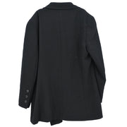 Chanel 1997 Double Breasted Jacket Black #44