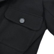 Chanel 1997 Double Breasted Jacket Black #44