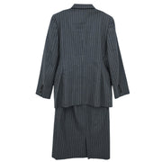 Burberrys Setup Suit Jacket Skirt Gray #9AR #11AR