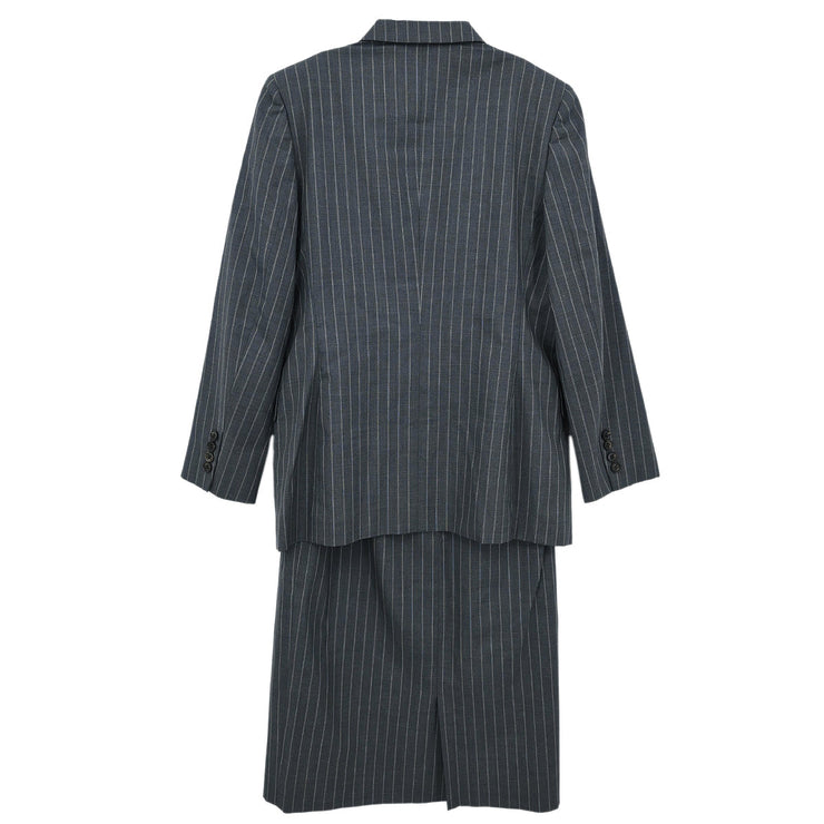 Burberrys Setup Suit Jacket Skirt Gray #9AR #11AR