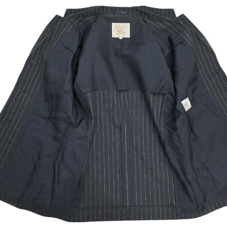 Burberrys Setup Suit Jacket Skirt Gray #9AR #11AR