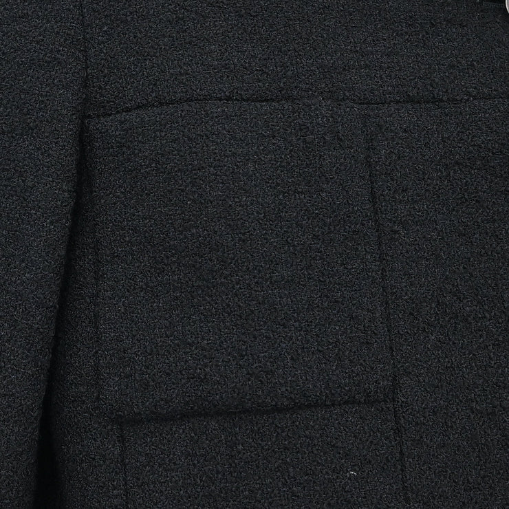 Chanel 1996 Setup Suit Jacket Skirt Black #36