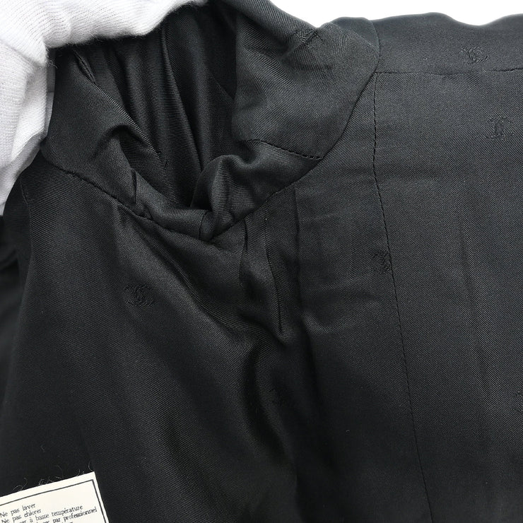 Chanel 1996 Setup Suit Jacket Skirt Black #36