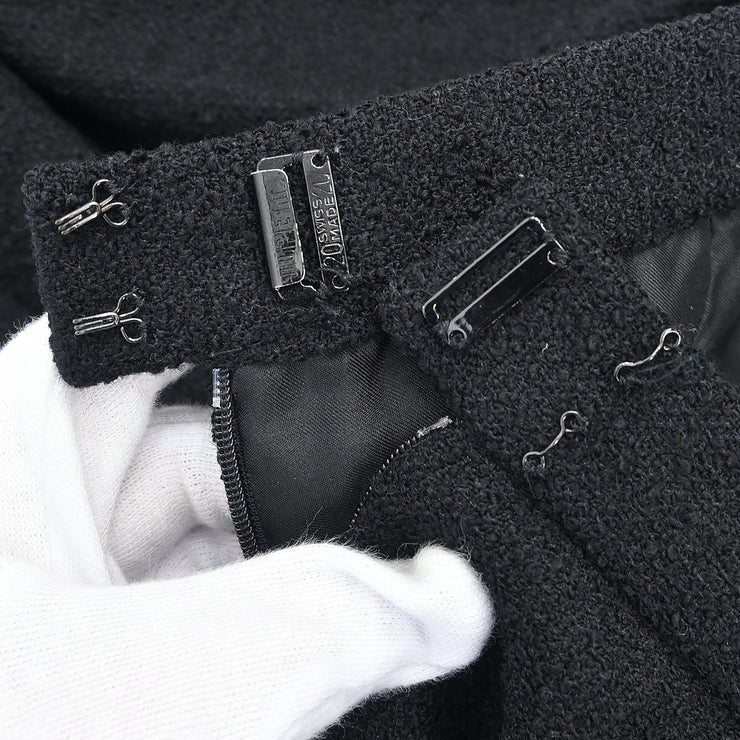 Chanel 1996 Setup Suit Jacket Skirt Black #36