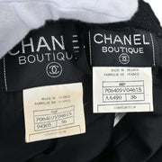 Chanel 1996 Setup Suit Jacket Skirt Black #36