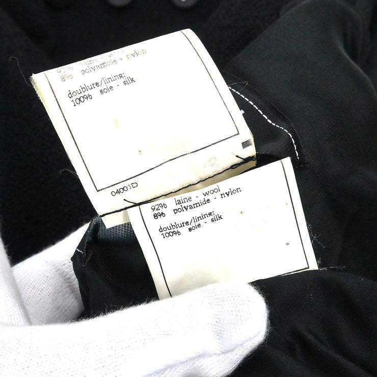 Chanel 1996 Setup Suit Jacket Skirt Black #36