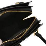 Louis Vuitton 2000 Black Epi Pont Neuf Handbag M52052