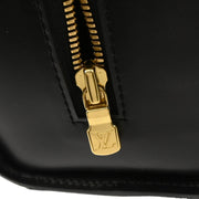 Louis Vuitton 2000 Black Epi Pont Neuf Handbag M52052