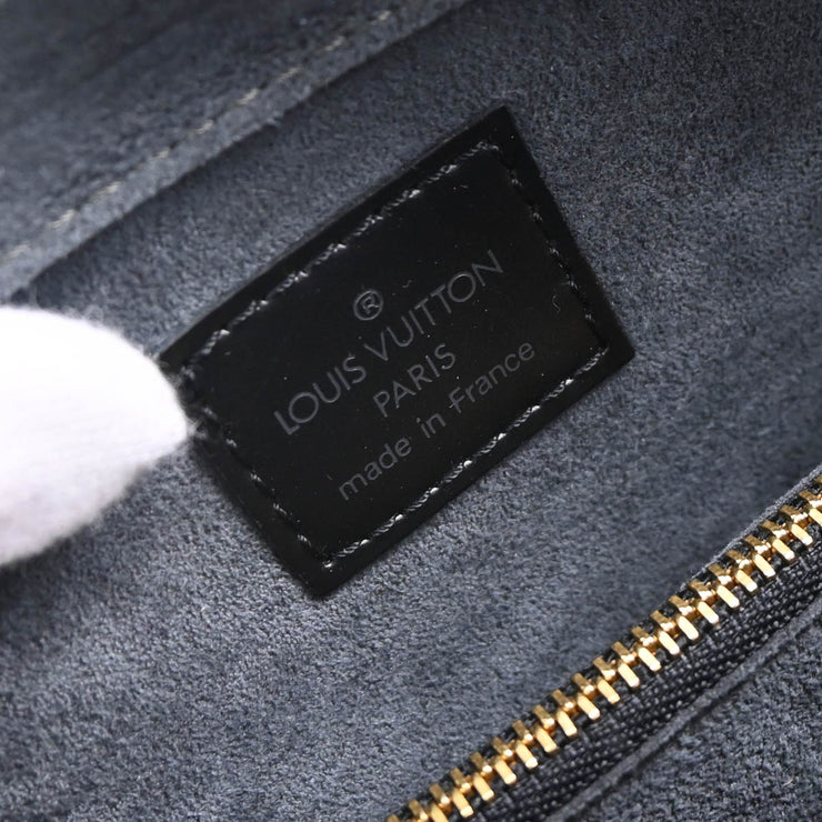 Louis Vuitton 2000 Black Epi Pont Neuf Handbag M52052