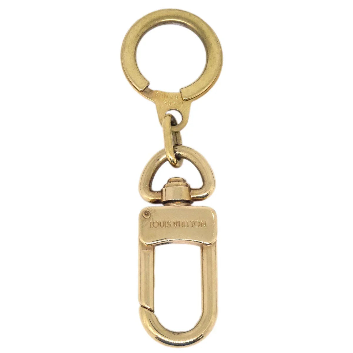Louis Vuitton Anneau Cles Bag Charm Key Holder Gold M62694