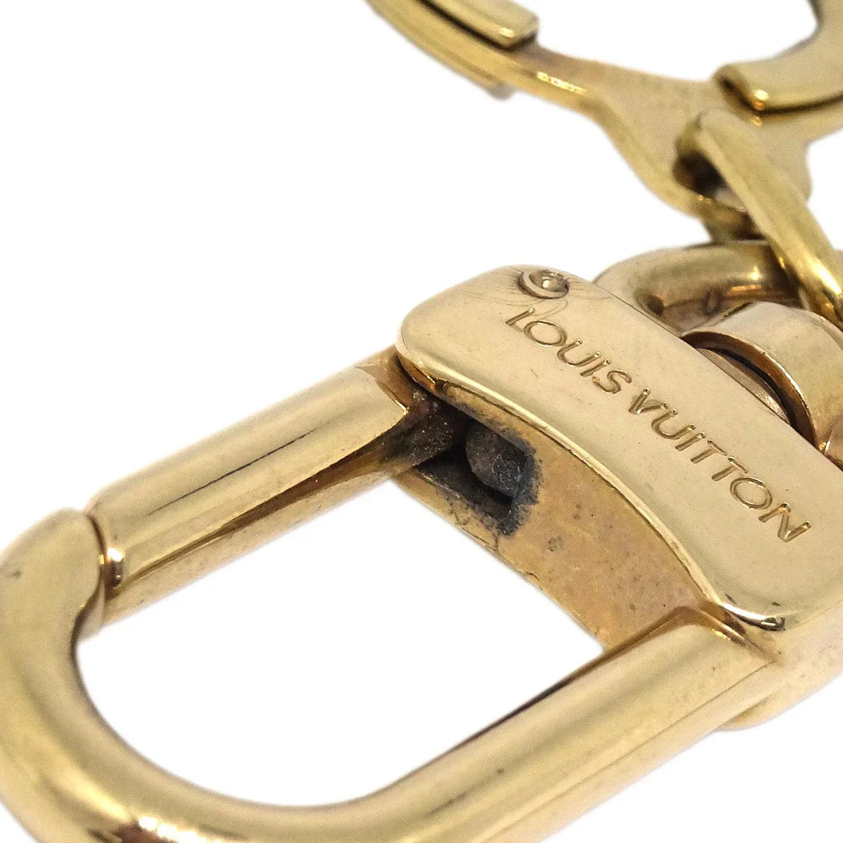 Louis Vuitton Anneau Cles Bag Charm Key Holder Gold M62694