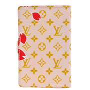 Louis Vuitton 2003 Monogram Cherry Blossom Agenda Mini Notebook Cover Small Good