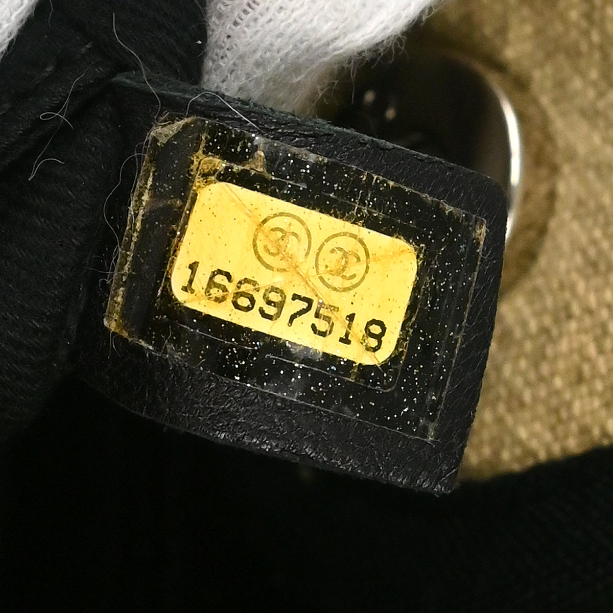 Chanel 2012 Beige Canvas Mini Deauville Shoulder Tote Bag