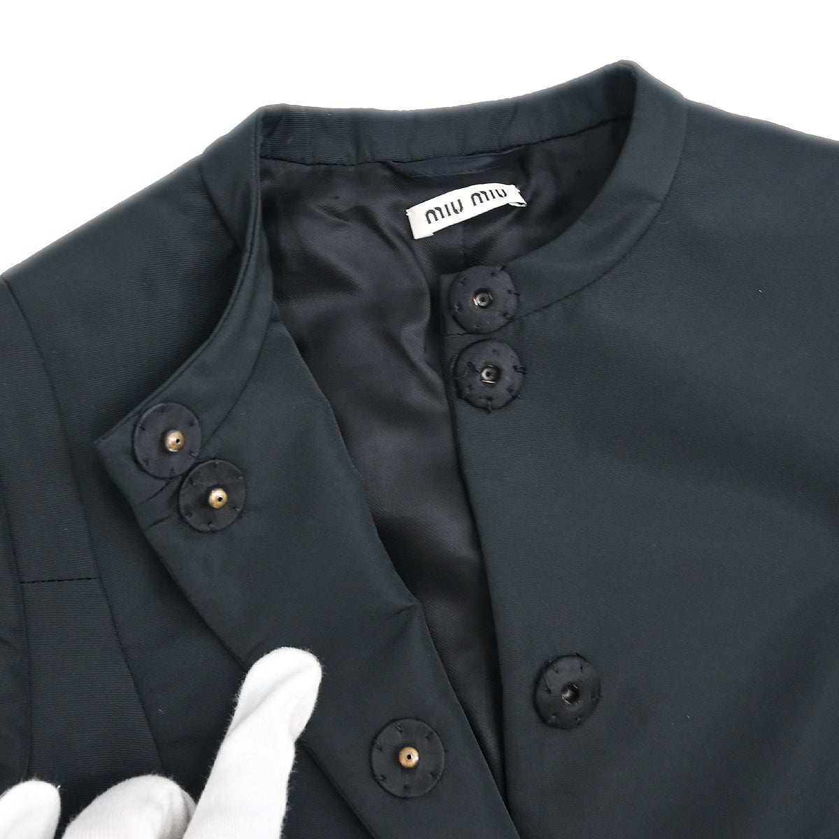 Miu Miu 2011 Single Breasted Jacket Black #36