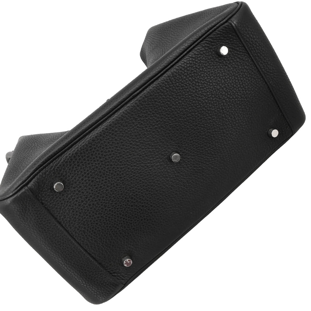 Hermes 2015 Black Taurillon Clemence Lindy 34 Shoulder Bag