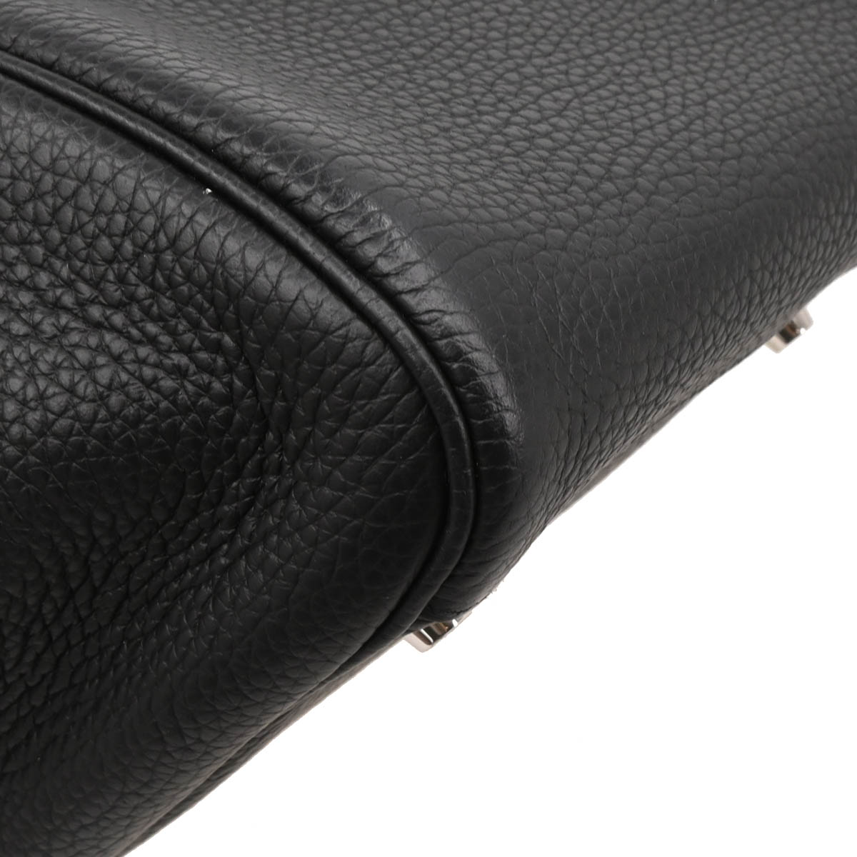 Hermes 2015 Black Taurillon Clemence Lindy 34 Shoulder Bag