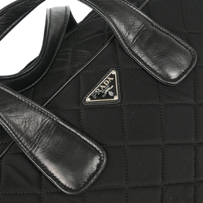 Prada Black Nylon 2way Shoulder Handbag