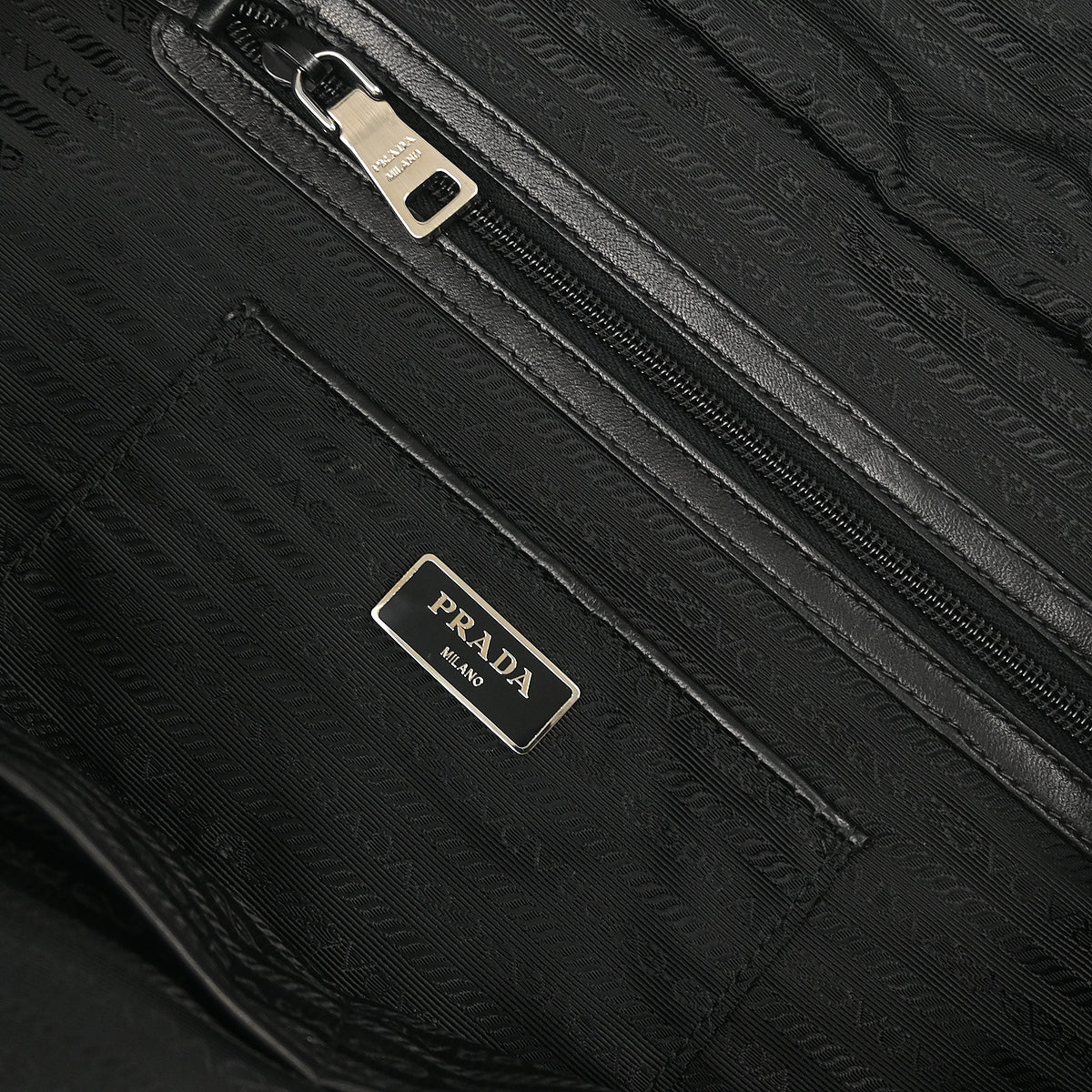 Prada Black Nylon 2way Shoulder Handbag