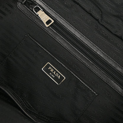 Prada Black Nylon 2way Shoulder Handbag