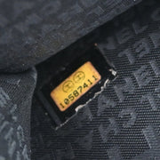 Chanel 2006 Black Caviar Choco Bar Trifold Wallet