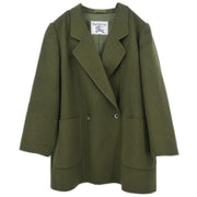Burberrys Cashmere Double Breasted Jacket #44-#46