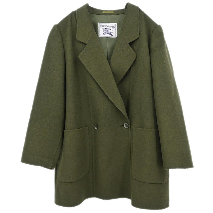 Burberrys Cashmere Double Breasted Jacket #44-#46