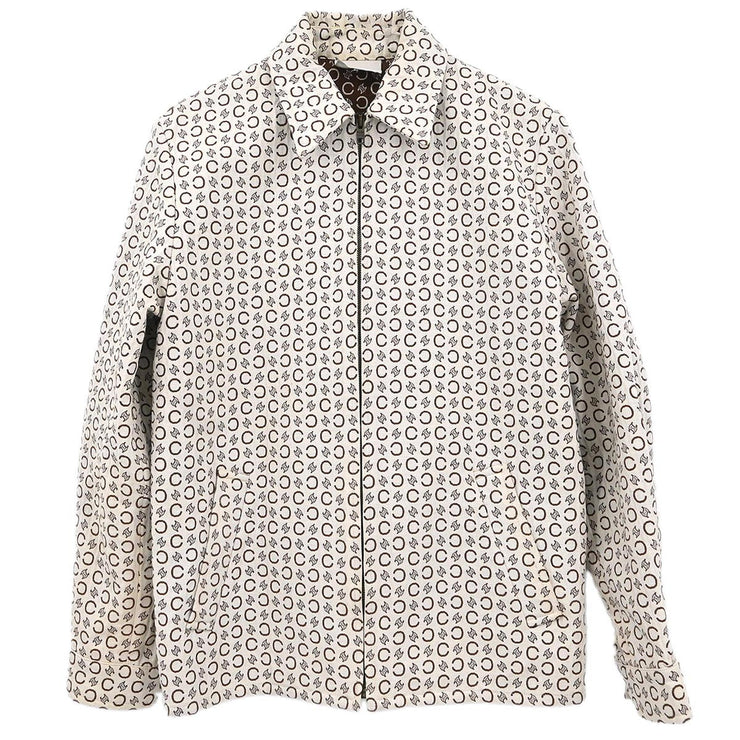 Celine Zip Up Jacket Macadam White