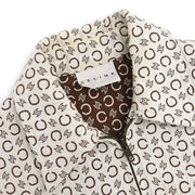 Celine Zip Up Jacket Macadam White