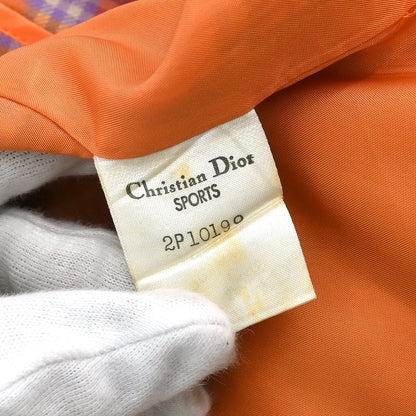 Christian Dior Single Breasted Jacket Orange #M