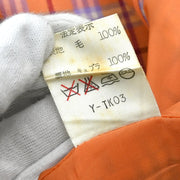 Christian Dior Single Breasted Jacket Orange #M