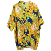 Versace Short Sleeve Shirt Yellow #IV/L