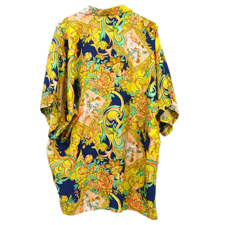 Versace Short Sleeve Shirt Yellow #IV/L