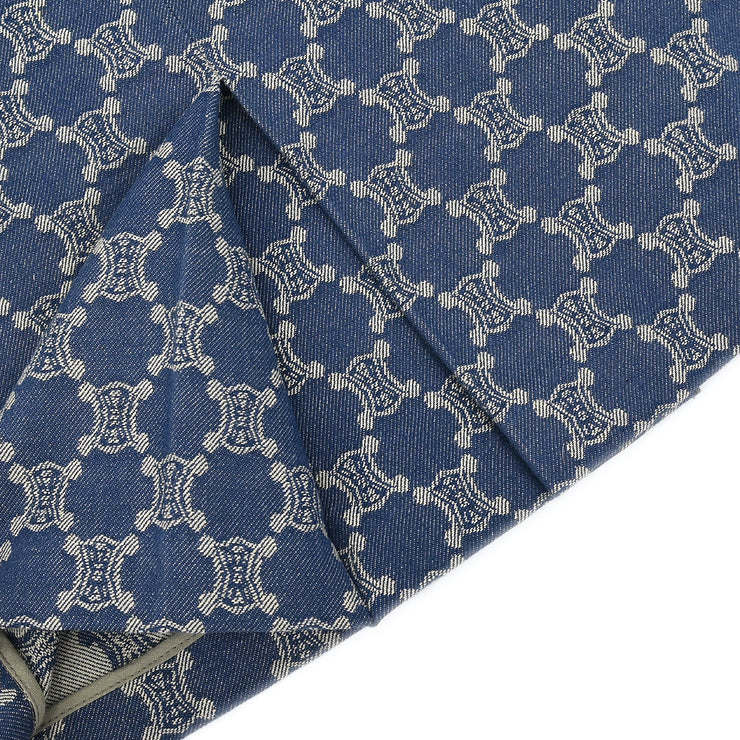Celine Skirt Macadam Denim Blue #34