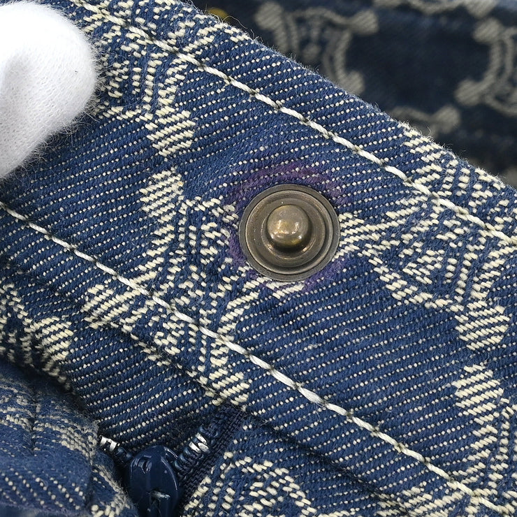 Celine Skirt Macadam Denim Blue #34